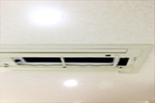 天井埋め込み型エアコン